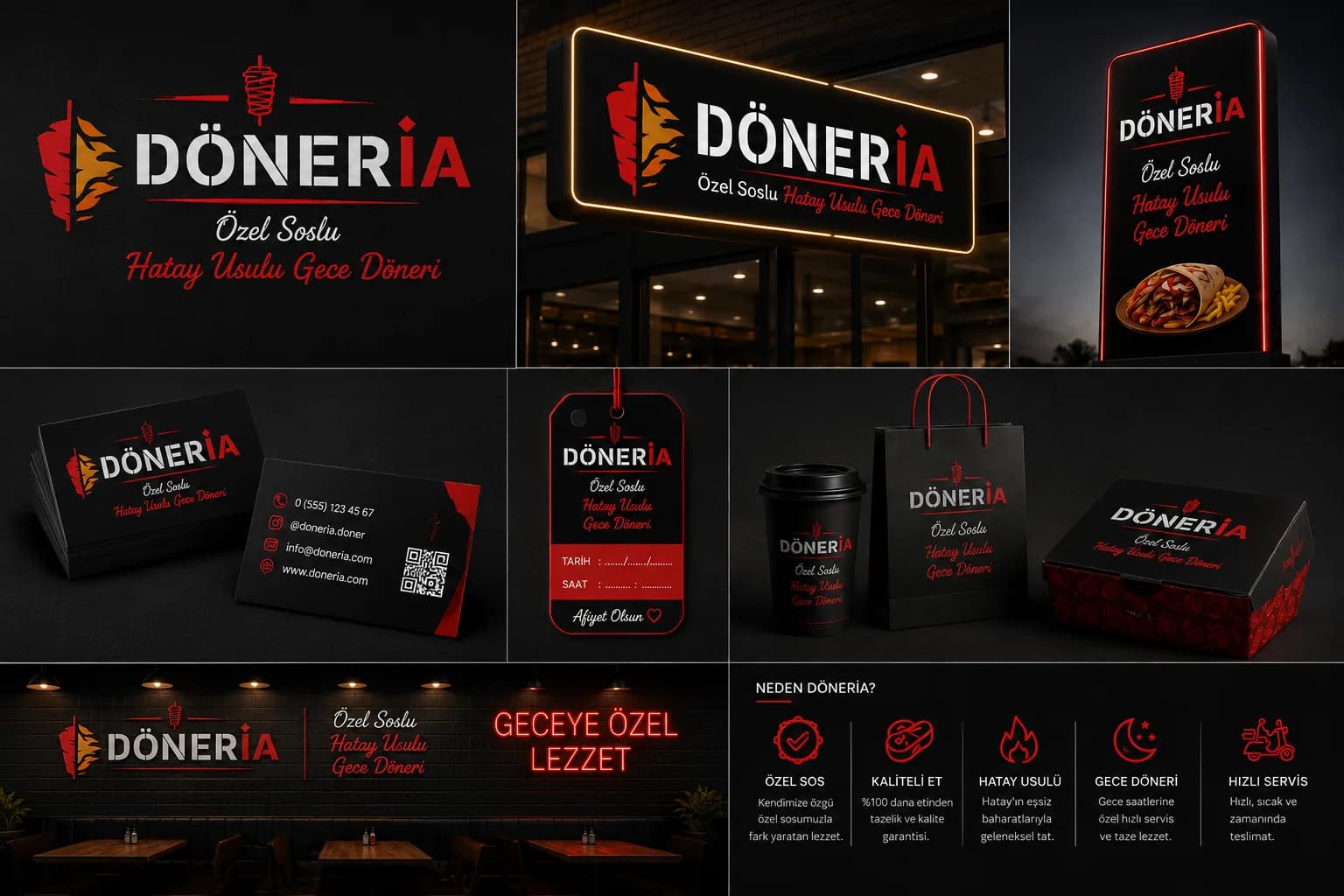 DÖNERİA proje görseli